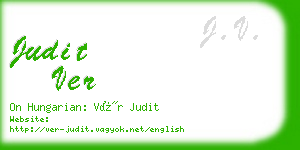 judit ver business card